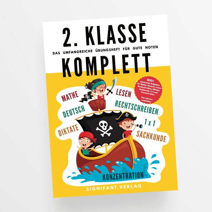 2. Klasse Komplett — Das umfangreiche Übungsheft für gute Noten