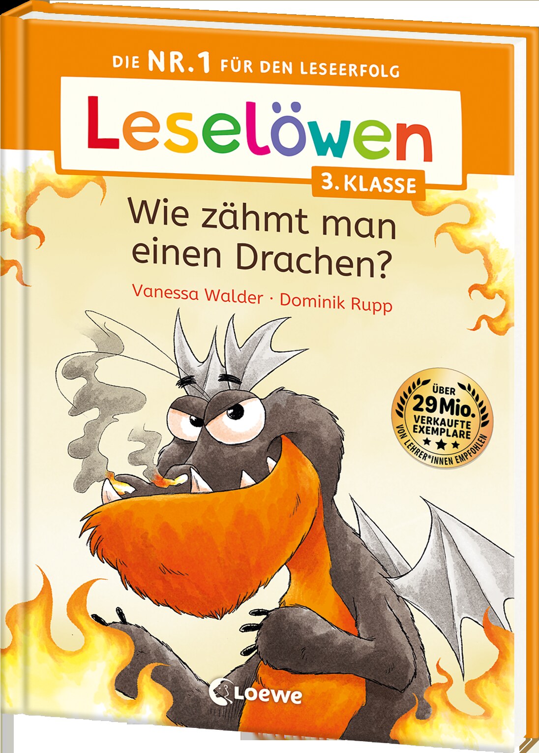 Leselöwen 3. Klasse — Wie zähmt man einen Drachen?