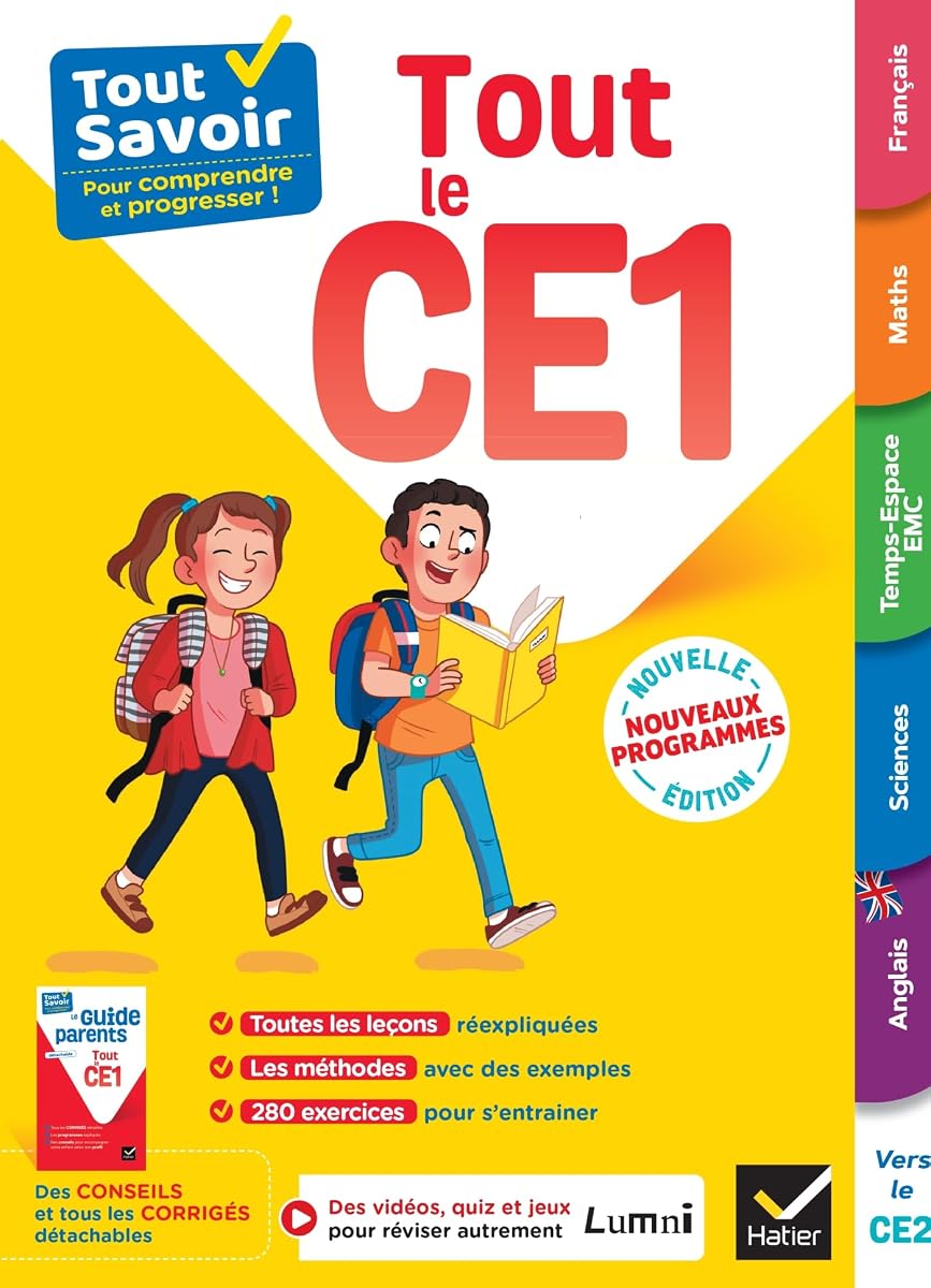 Tout Savoir CE1 — Tout-en-un